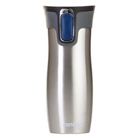 Contigo West Loop 2.0 470ml Thermobecher-Set – Edelstahl + Biscay Bay