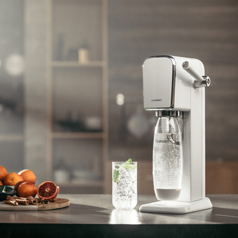 Saturator do wody gazowanej SodaStream ART biały'+ 1 butelka + nabój CO2