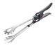 TROIKA bbq grill tongs + light