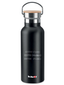 Dr.Bacty Iris 500 ml thermal bottle - black - personalised graeremark