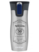 Kubek termiczny Contigo West Loop 2.0 470ml - Na 50 urodziny - Stalowy 