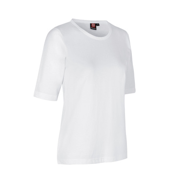 T-Shirt PRO Wear, halber Ärmel, Damen, Marke ID - Weiß