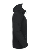 Winter jacket of the Softshell Mount Wall D.A.D type - Black.