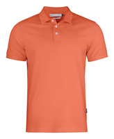 Männer Sonnenuntergang Polo Modern Fit Harvest t -Shirt, Orange