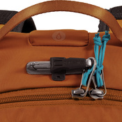 Wasserdichter, diebstahlsicherer Rucksack 18l Pacsafe ECO CX Econyl® - orange