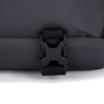 Torba miejska na laptopa antykradzieżowa Pacsafe EXP - ciemnoszara