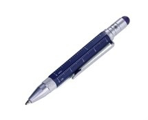 multifunctional ballpoint pen TROIKA construction liliput - navy blue.