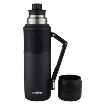 Termos turystyczny/podróżny Contigo 1200ml - Matte Black - Z Twoim grawerem