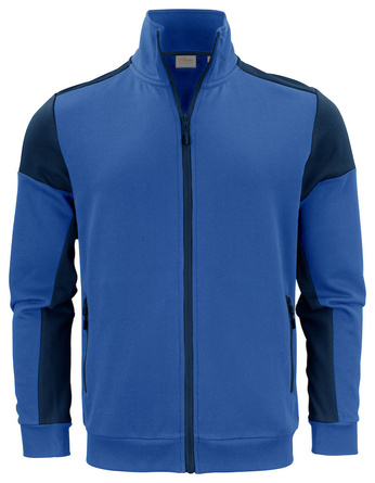 Unbuttoned Prime Sweatvest Printer brand hoodie - Blue - Navy.