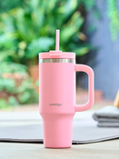 Becher mit Thermalwasser mit Gravur Streeterville Tumbler 800 ml - Strawberry Cream