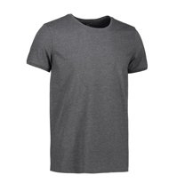 Core O -Neck Tee Charcoal Melange brand ID - graphite