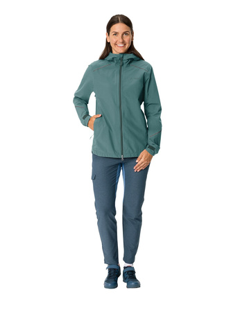 Vaude Yaras IV women's sports rain jacket - Green