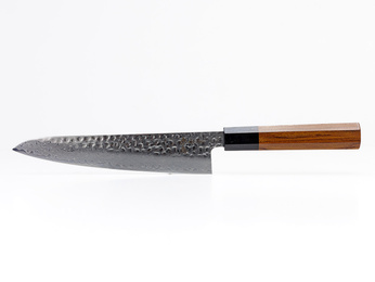 Exclusive Aka Tori Tokyo Hammer 8" Chef's Knife – Damascus Steel Business Gift with Custom Engraving Option