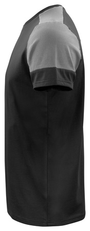 Two-tone Prime T shirt by Printer brand - Black - Grey.