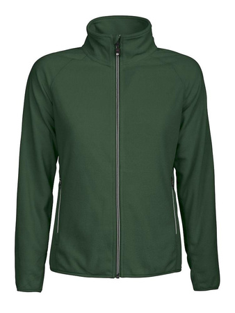 Polar Melton Lady Full Zip  D.A.D - Ciemnozielony