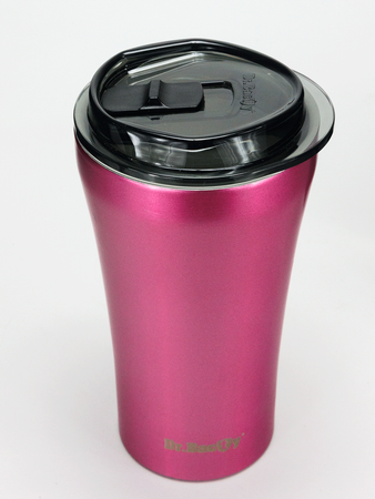 Ceramic-coated thermal Coffee Mug Dr.Bacty  Apollo 2.0 360 ml - Pink