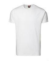 T-shirt ze stretchem marki ID, Biały