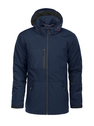 Winterjacke vom Typ Softshell Mount Wall D.A.D - Navyblau