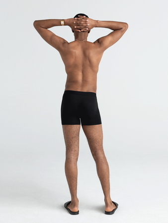 Men's quick-drying SAXX VIBE Boxer Briefs - black.