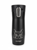 Contigo West Loop 3.0 Travel Mug 470ml - French Bulldog - Matte Black