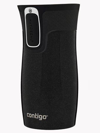 Kubek termiczny Contigo West Loop Mini 300ml - czarny metalik