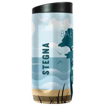 Thermal mug 2-in-1 Dr.Bacty Notus Stegna - white.