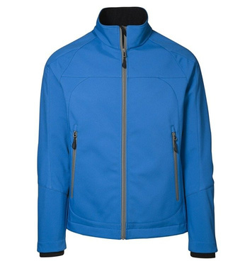 Functional soft shell jacket ID - Niebieski