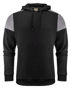 Zweifarbiger Kapuzenpullover Prime Hoodie von der Marke Printer - Schwarz - Grau.