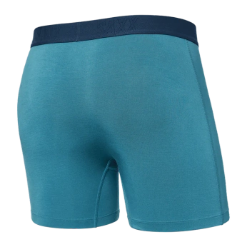 Men's quick-drying SAXX VIBE super soft boxer shorts - navy blue.