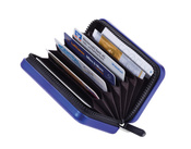 TROIKA credit card case kartenkoffer - navy blue.