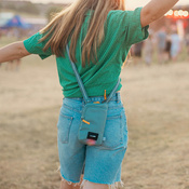 Torba na ramię antykradzieżowa Pacsafe GO - miętowa