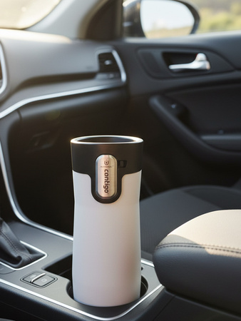 Contigo West Loop 3.0 Thermobecher 470ml - Six Seven - Weiß matt