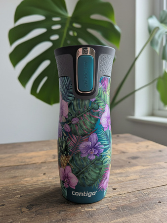 Contigo West Loop 2.0 Thermobecher 470ml - Biscay Bay - Monstera