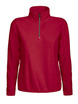 Herrenpullover Melton Lady Half Zip D.A.D - Rot