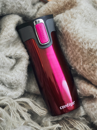 Thermal Mug Contigo West Loop 2.0 470ml - Raspberry