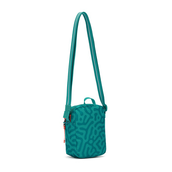 City anti-theft shoulder bag Pacsafe Go - turquoise