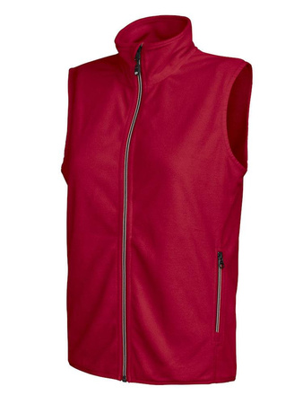 Herrenweste Melton Lady Vest D.A.D - Rot