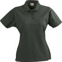 Surf Lady Polo women's polo shirt by Printer - Green.