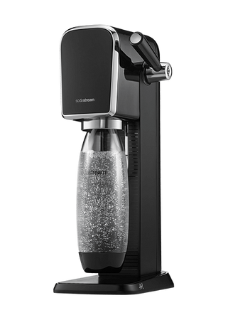 Saturator do wody gazowanej SodaStream ART czarny'+ 1 butelka + nabój CO2