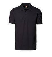 Pro wear polo shirt no pocket black