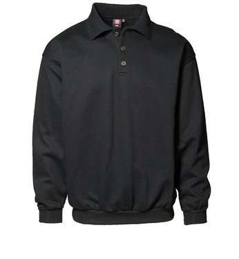 Classic Polo Sweatshirt Black