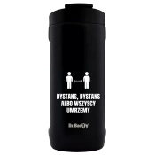 Thermal mug 2-in-1 Dr.Bacty Notus Distance - black.