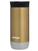 Kubek termiczny na kawę Contigo Huron 2.0 470ml - Na 40 urodziny - Złoty