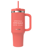 Thermal water mug with engraving Contigo Streeterville Tumbler 1200 ml - Coral