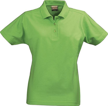 Surf Lady Polo women's polo shirt by Printer - Green.