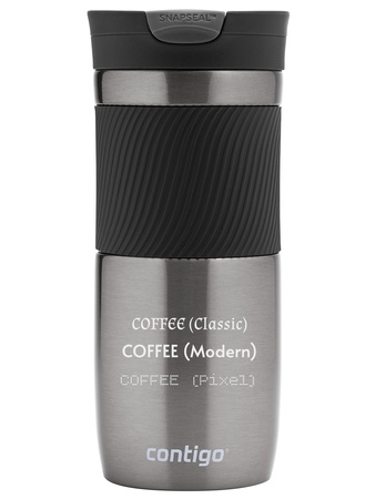Thermobecher mit gravur Contigo Byron 470ml - Gunmetal