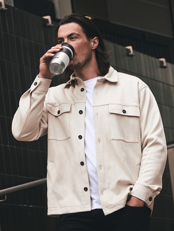 Contigo Byron 2.0 470ml Thermobecher mit Gravur - Salt