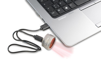 Latarka ECO RUN PRO Troika - Czarny