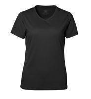 Funkcjonalny t-shirt yes marki ID, Czarny