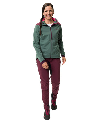 Wasserdichte Jacke Frauen Vaude Qimsa - Grün